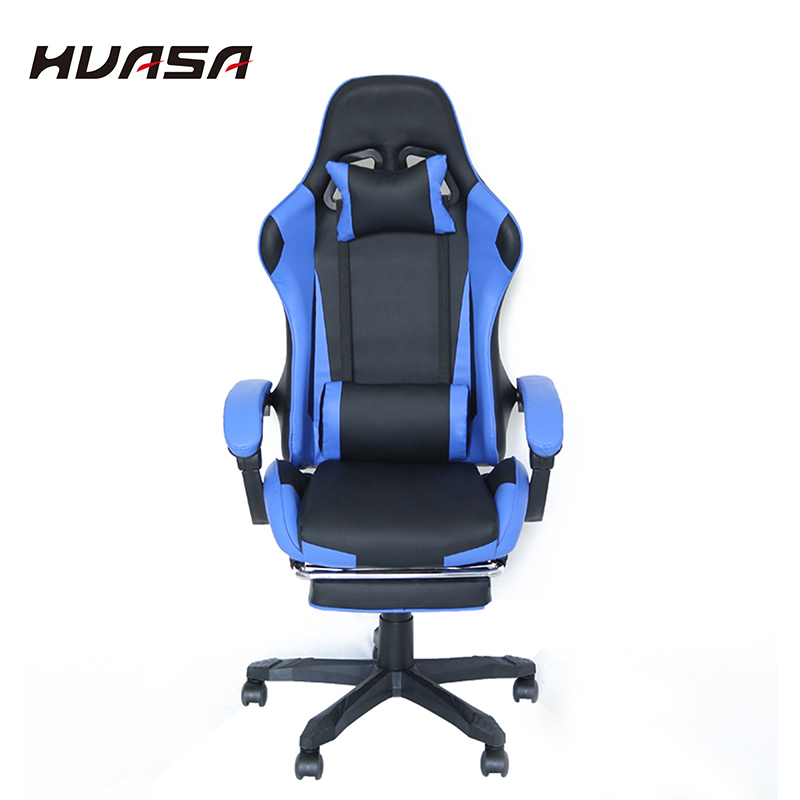 2021 nouvelle chaise de bureau de jeu d'ordinateur à dossier haut bleu  2021 nouvelle chaise de bureau de jeu d'ordinateur à dossier haut bleu
