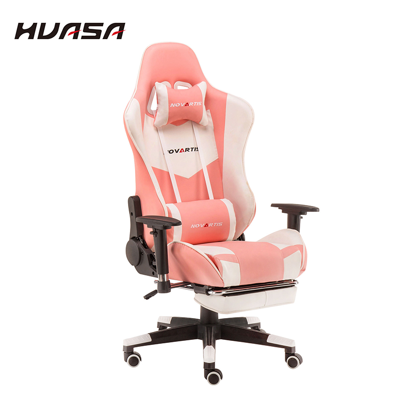 Chaise de jeu moderne en PVC PU de haute qualité, vente en gros, équipement rose de course  Chaise de jeu moderne en PVC PU de haute qualité, vente en gros, équipement rose de course