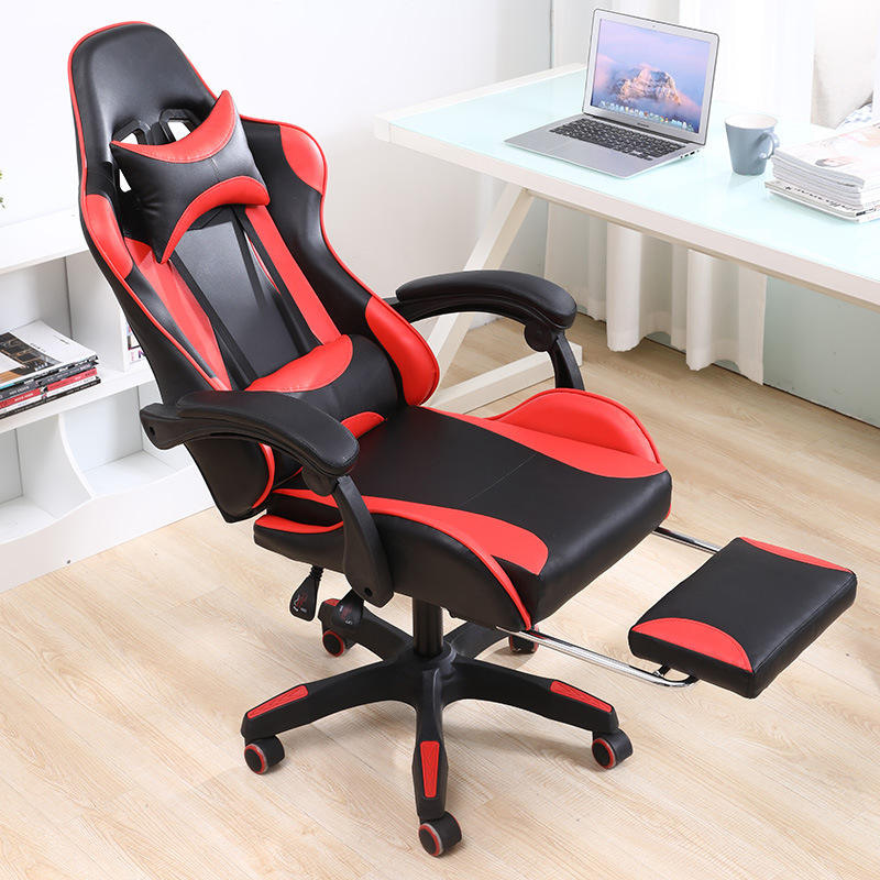 Chaise d'esports chaise de jeu PC chaises de course de liaison de logo personnalisé  Chaise d'esports chaise de jeu PC chaises de course de liaison de logo personnalisé