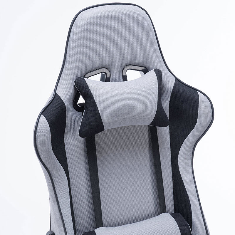 Chaise ergonomique adulte de tissu de course de jeu de pivot de bureau de 165 degrés  Chaise ergonomique adulte de tissu de course de jeu de pivot de bureau de 165 degrés