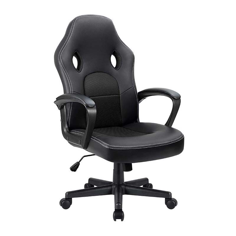 Pas cher dossier haut ergonomique pivotant PC bureau ordinateur Gamer chaise de jeu RGB  Pas cher dossier haut ergonomique pivotant PC bureau ordinateur Gamer chaise de jeu RGB