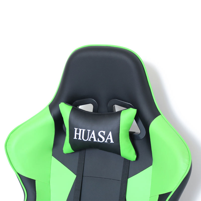 Chaise de jeu d'ordinateur de bureau bon marché et de bonne qualité avec repose-pieds  Chaise de jeu d'ordinateur de bureau bon marché et de bonne qualité avec repose-pieds