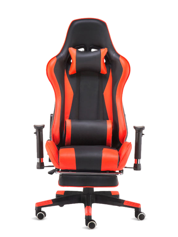 Fauteuil inclinable de jeu pivotant réglable Chaise de joueur RVB haut de gamme 