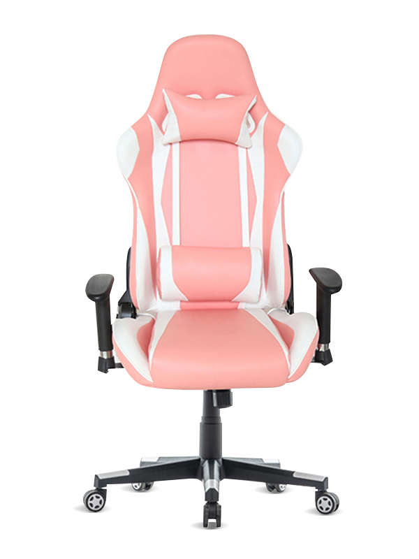 Les jeux ergonomiques de chaise rose de dossier élevé de jeu préside 180 degrés avec le repose-pieds  Les jeux ergonomiques de chaise rose de dossier élevé de jeu préside 180 degrés avec le repose-pieds