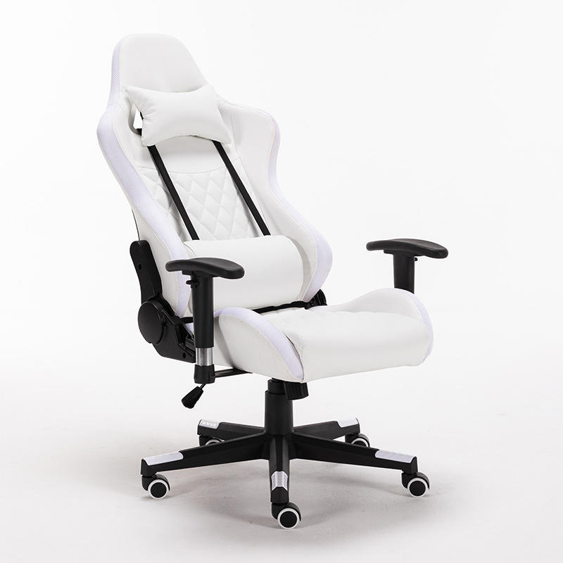 Fabricant sortie mode blanc RGB lumière LED Silla Gamer ergonomique ordinateur Pc Gamer chaise  Fabricant sortie mode blanc RGB lumière LED Silla Gamer ergonomique ordinateur Pc Gamer chaise