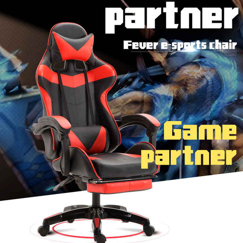 Chaise gamer chaise pivotante avec chaise d'ordinateur réglable  Chaise gamer chaise pivotante avec chaise d'ordinateur réglable