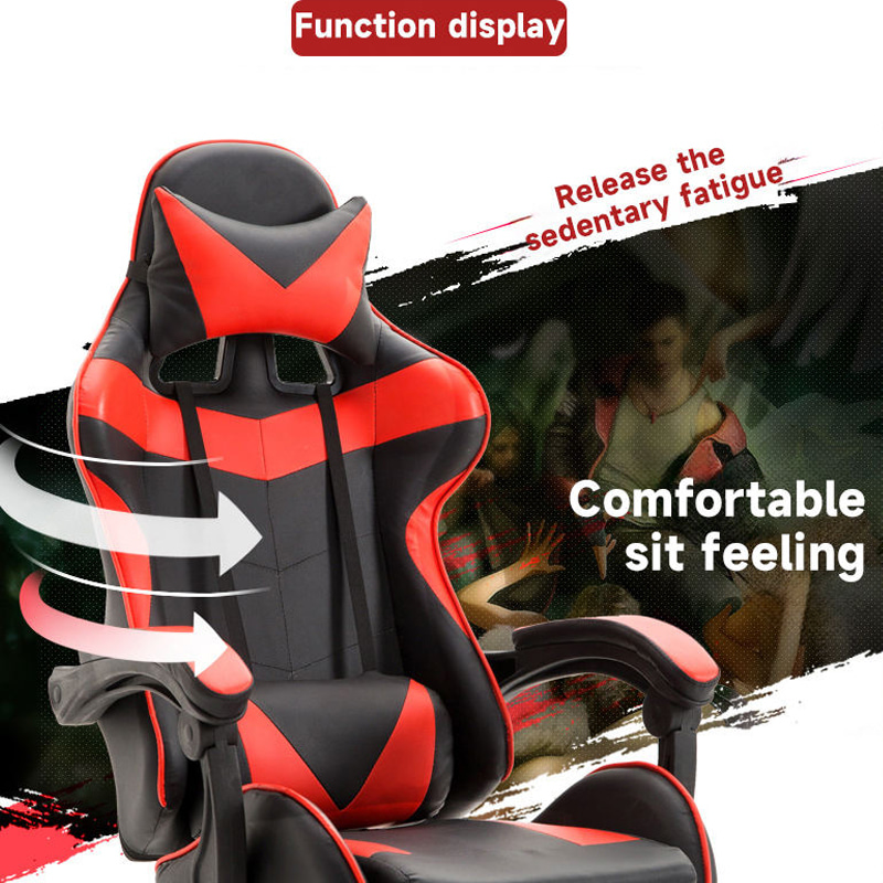 Chaise gamer chaise pivotante avec chaise d'ordinateur réglable  Chaise gamer chaise pivotante avec chaise d'ordinateur réglable