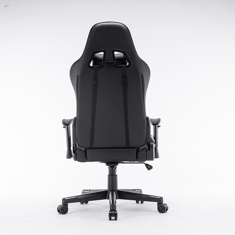 Chaise de jeu en cuir PU, chaise d'ordinateur de luxe pour gamer  Chaise de jeu en cuir PU, chaise d'ordinateur de luxe pour gamer