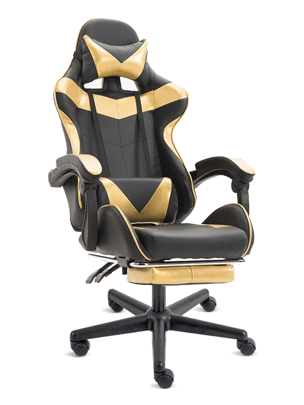 Chaise de bureau ergonomique, inclinable et pivotante en cuir, Style accoudoir 2D, vente en gros, bon marché, pour ordinateur de jeu, Pc 