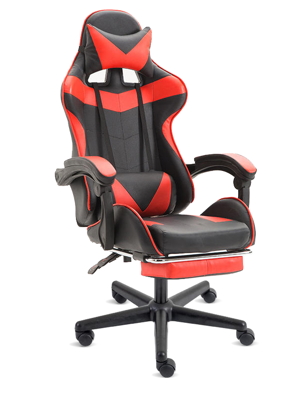 Canapé confortable rotatif pour PC de jeu, prix de gros d'usine, chaise de jeu de course blanche, bon marché 