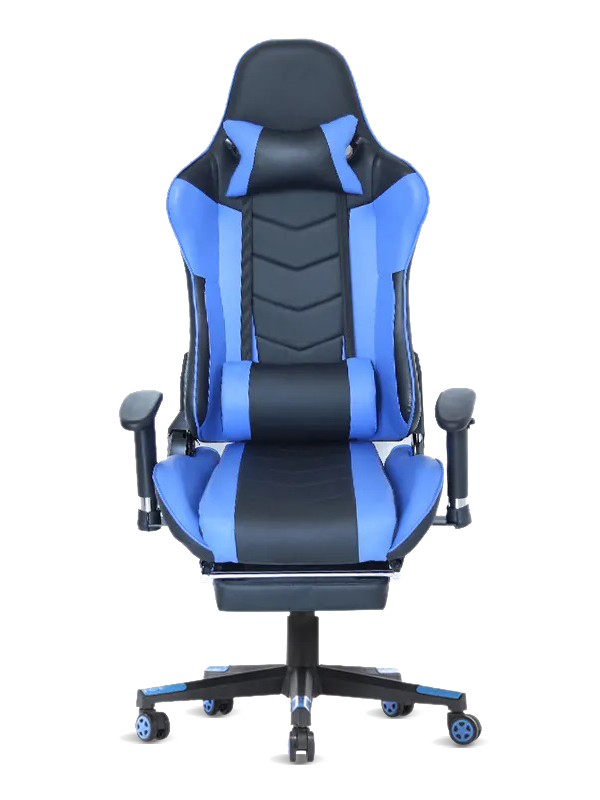 Chaise de joueur de course pivotante personnalisée, chaise respirante pour PC de jeu RVB 
