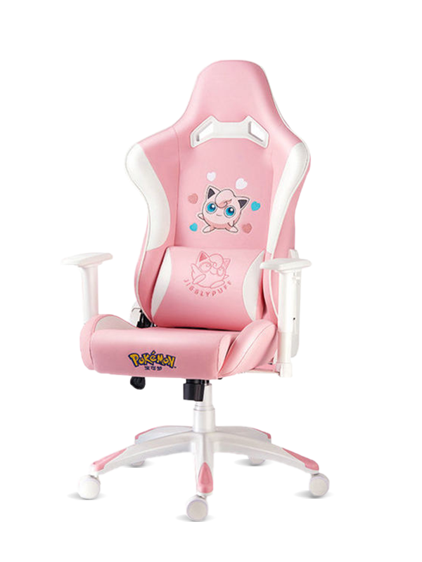 Chaise de jeu rose pour ordinateur, chaise pivotante mignonne pour chambre de fille, nouvelle collection 2021 